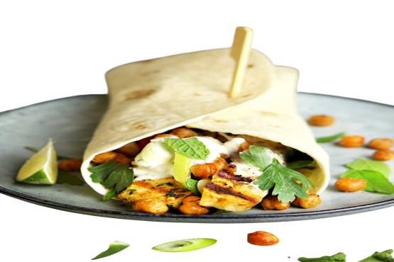 HALLOUMI KEBAB WRAP