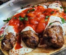 ADANA KEBAB WITH YOGURT