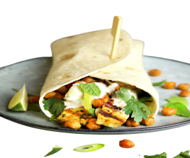HALLOUMI KEBAB WRAP