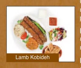 SPECIAL LAMB & KOUBIDEH 