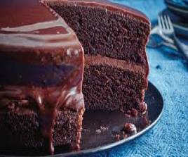 CHOCOLATE FUDGE CAKE 
